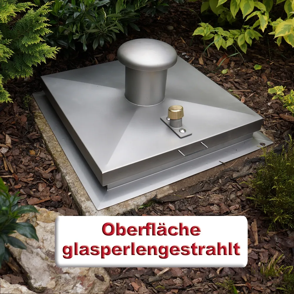 System SA1 - Schachtabdeckung regensicher quadratisch